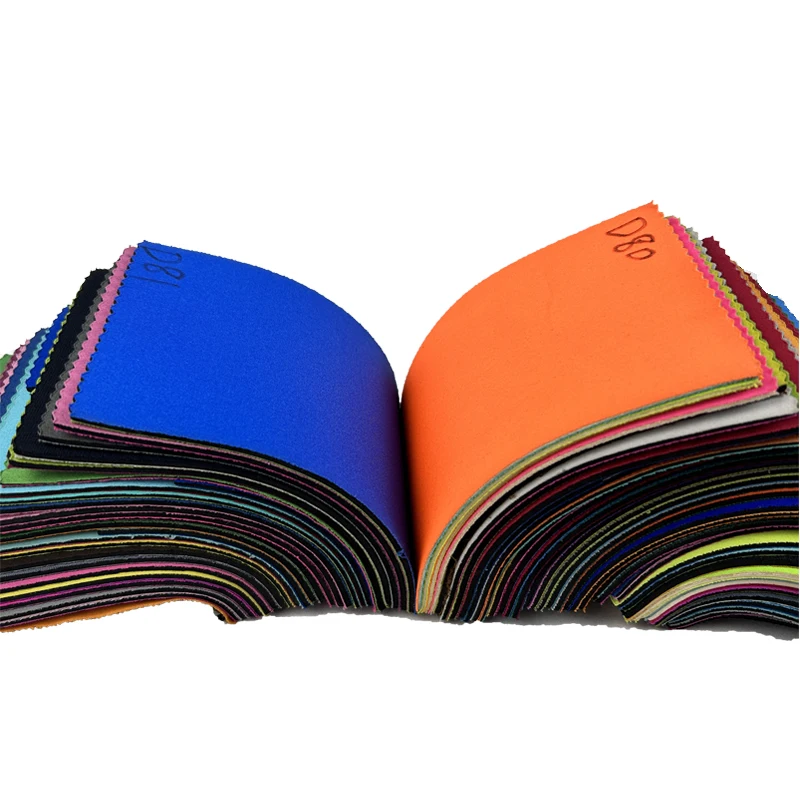 Оптовая продажа многоцветная Неопреновая ткань рулон для сумки и багажа изготовление высококачественного неопренового материала
