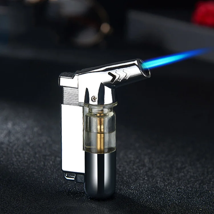 Надувная прямая Зажигалка для сигарет Blowtorch высокотемпературный фонарь точечный надувной ароматизатор