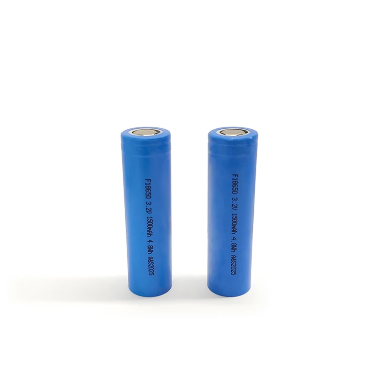 Manufacturer wholesale customized lithium ion 18650 cylindrical cell 3.2V 1500mAh rechargeable battery