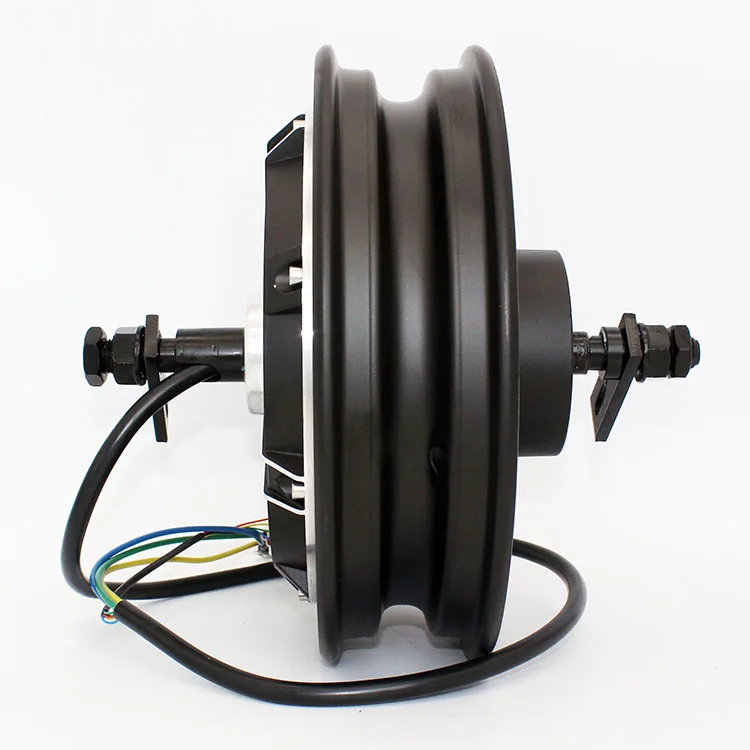  Колесном 10 дюймов 2000W60V72V96V безщеточный мотор для центрального движения электрического скутера/мотоцикла из устройство дискового