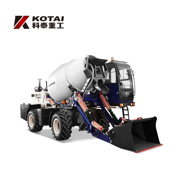 KCM26 Self-Loading Mixer Mobile Self-Loading Concrete Mixer Mobile Concrete Mixer Truck Price Concessions