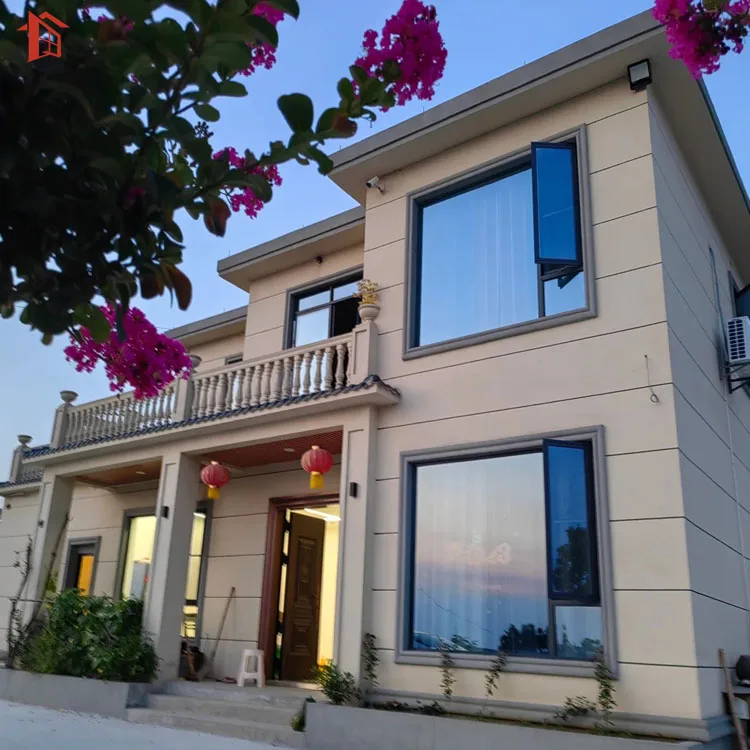 China Leading Manufacture vinyl replacement windows Double Swing PVC Profile Casement window upvc Window and Door