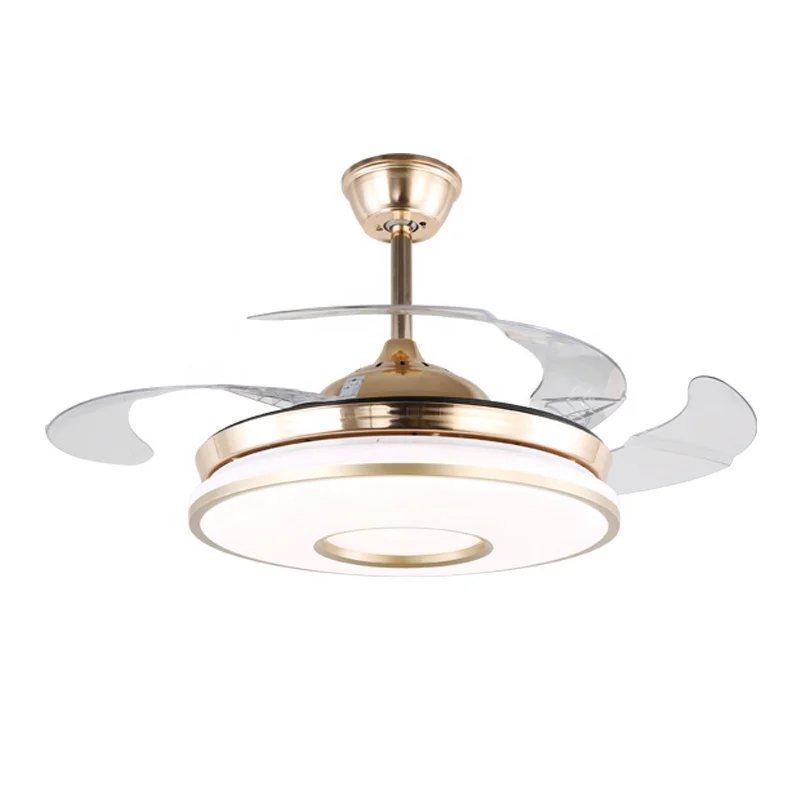 HITECDAD Hot Sell Luxury European Fan Lamp Cheap Chandeliers Modern Concise Style LED ceiling fan Light With 2-Year Warranty