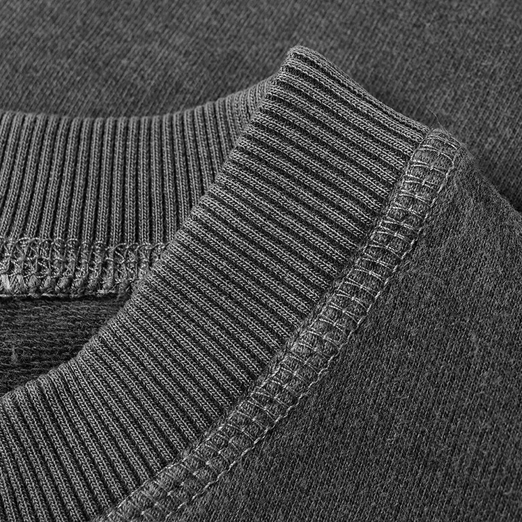 Drop Shoulder T-shirt Manufacture Cut & Sew 100% Cotton Vintage Stone Wash Oversized T Shirts Men Causal Acid Washed Tee Shirt