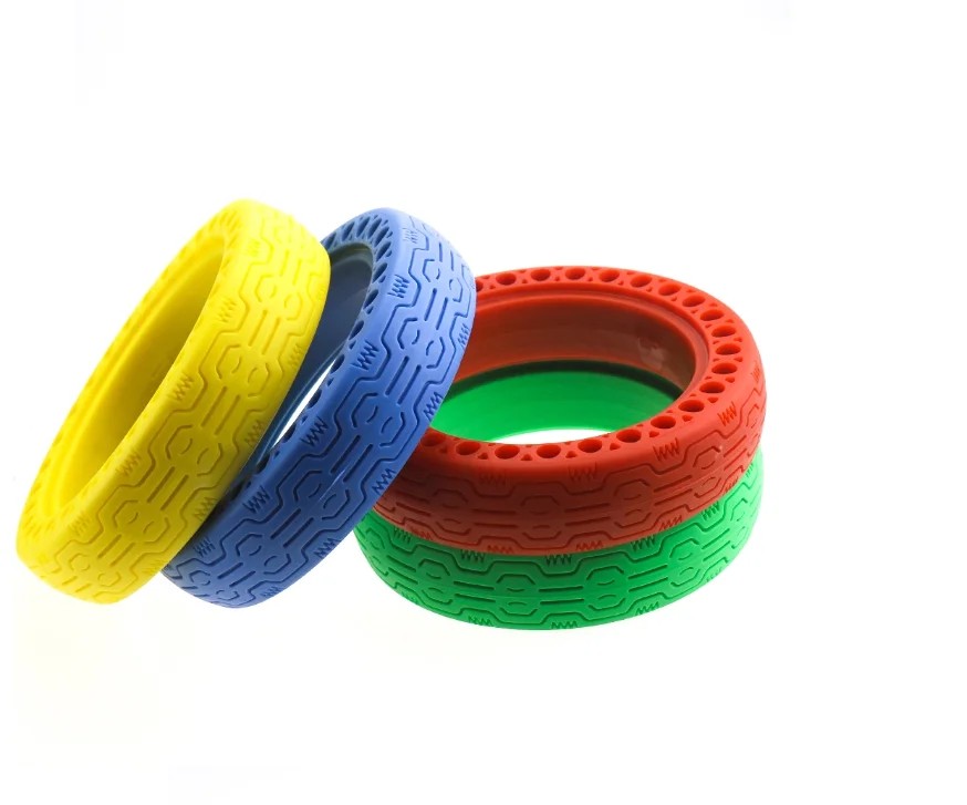 Superbsail Mi M365 Tyre Solid Hole Tire Electric Scooter Skateboard Shock Absorber Non-Pneumatic Tyre Rubber Wheels for M365 Pro