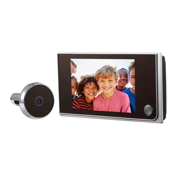 3,5 дюймов высокой электронной безопасности дверной звонок глазок камеры просмотра