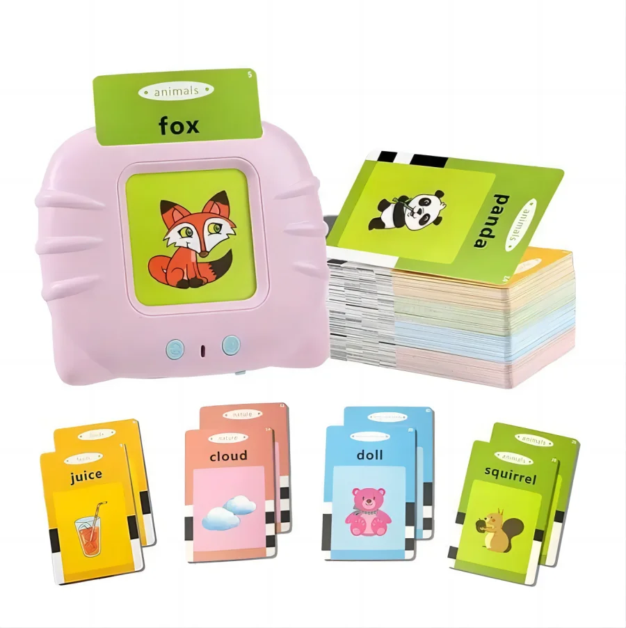Jimei wholesale electric children learning machine improving Cognitive Skills learning machine toys with various cards