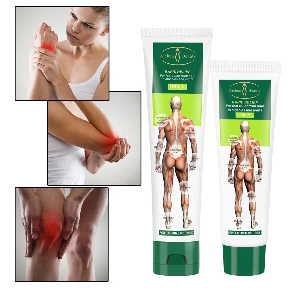 Aichun Beauty Natural Herbal Body Pain Relief Arthritis Muscle Joint Soothing Organic Pain Relief Massage Cream