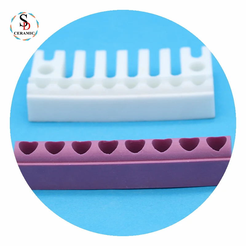 1-8 Holes Steatite And Alumina Ceramic Insulator For  Band Heater