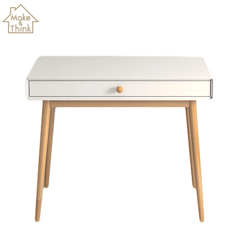 
Morden simple 1 drawer office work desk bureau furniture small with storage 