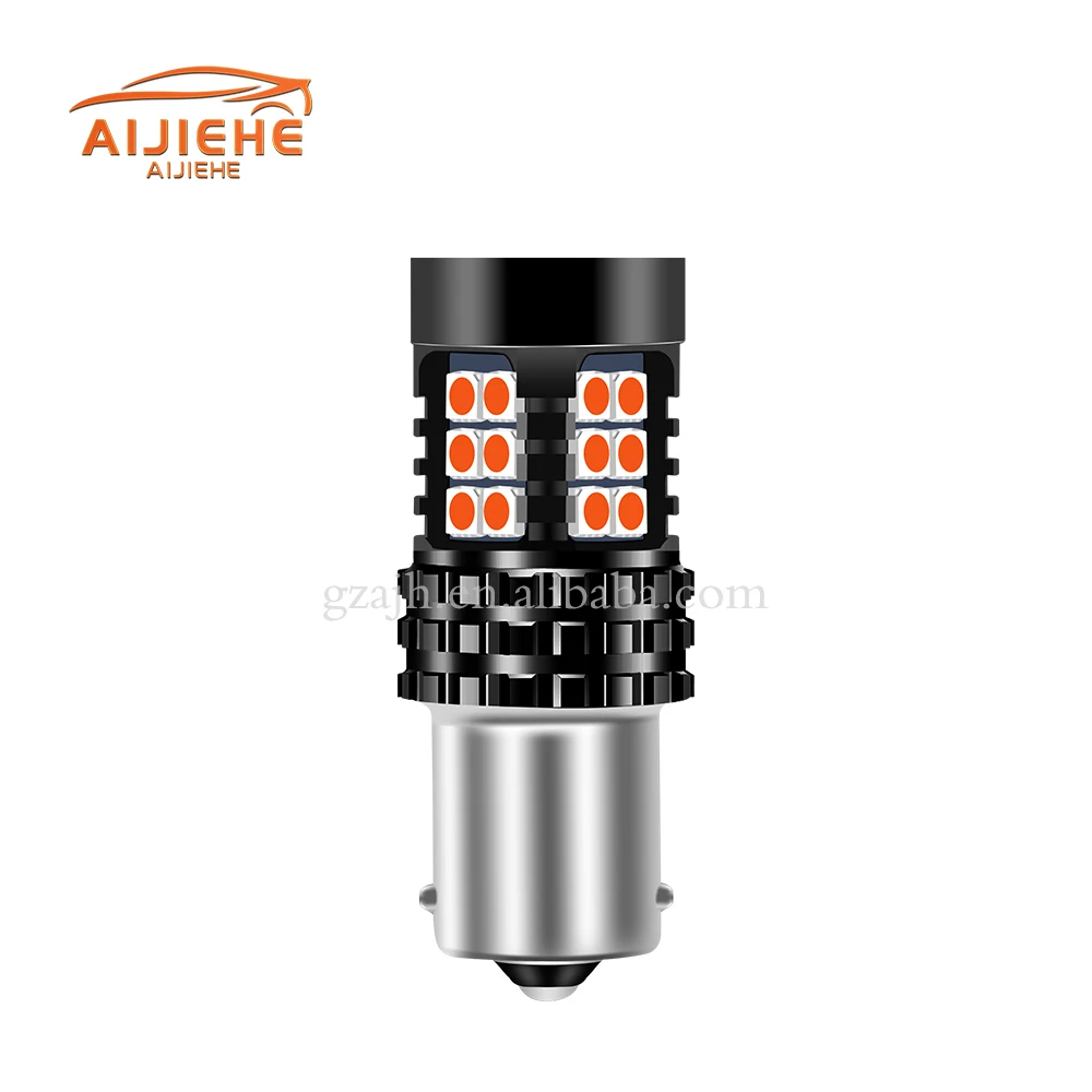 canbus No Hyper Flash LED White Amber Red ba15S BAU15S 1156 1157 3156 3157 T20 DRL Turn Signal Light7440 7443reversing led car