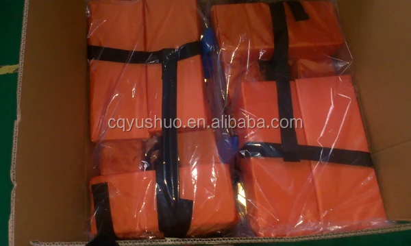 Морской спасательный жилет SOLAS из пенопласта для взрослых