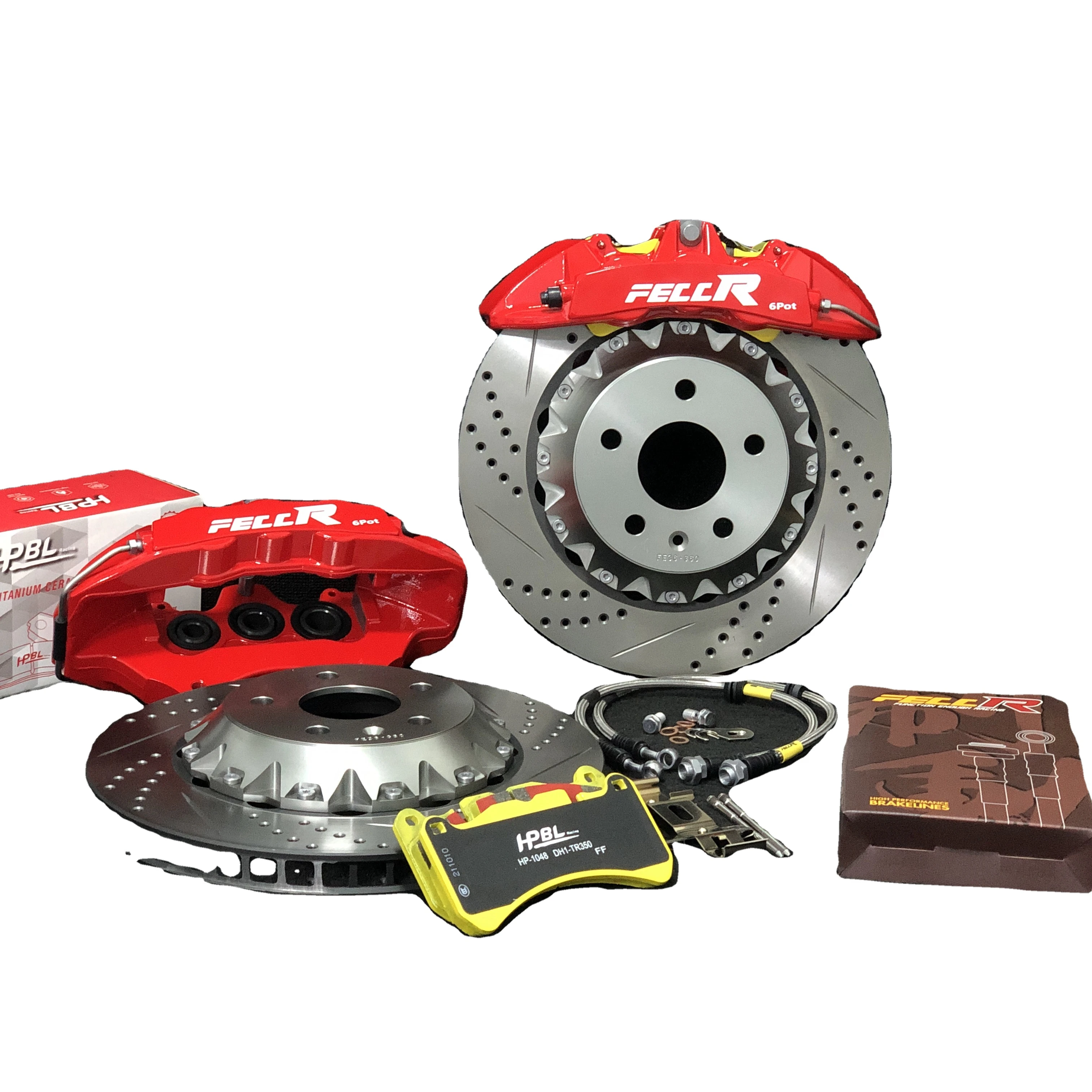 Feccr Front Brake original Model S  replacement Calipers For Cars ranger 4 pots/6 pots by Sendtro products