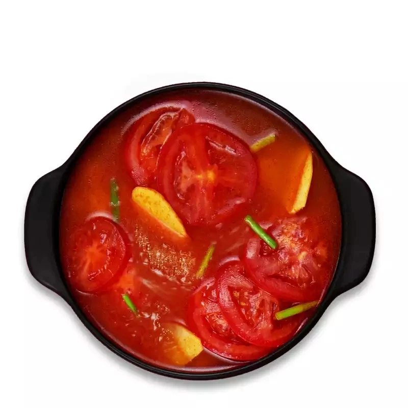  Китайский традиционный вкус удобный томатный горячий горшок база чистый