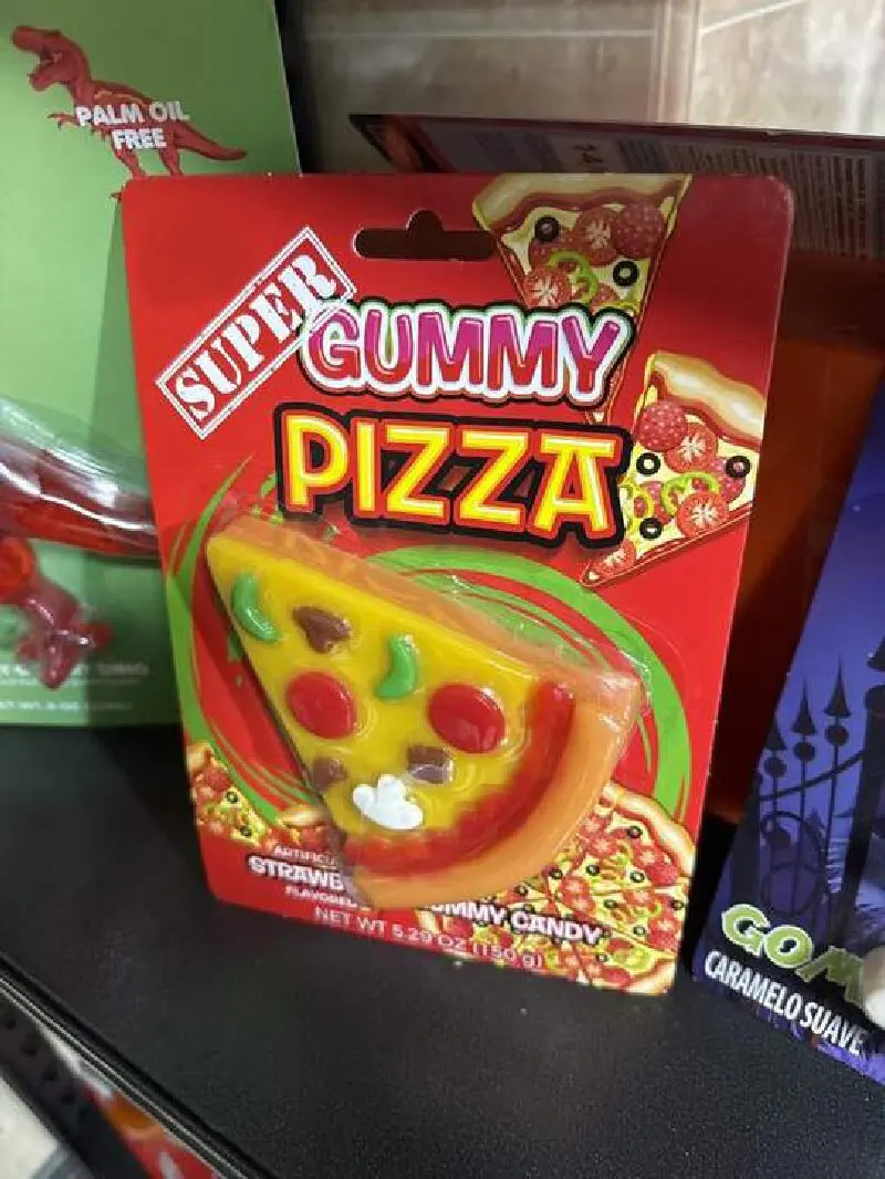 Halal Super Large Gummies Pizza Slice Gummy Candies Wholesale Custom Private Label  Snacks Halal Sweet