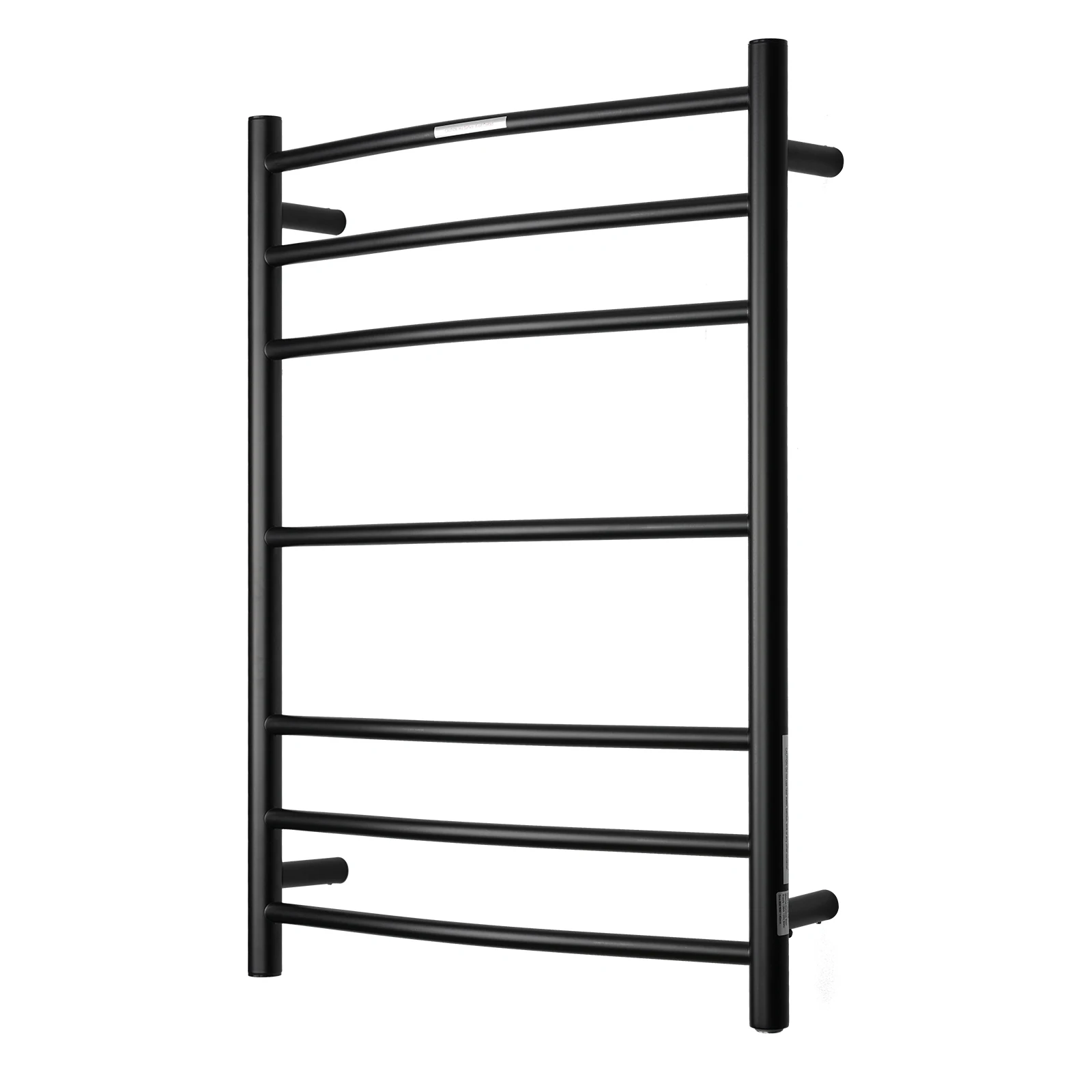 SHARNDY black paint coating towel rack bathroom accessories towel dry rack heated towel warmer