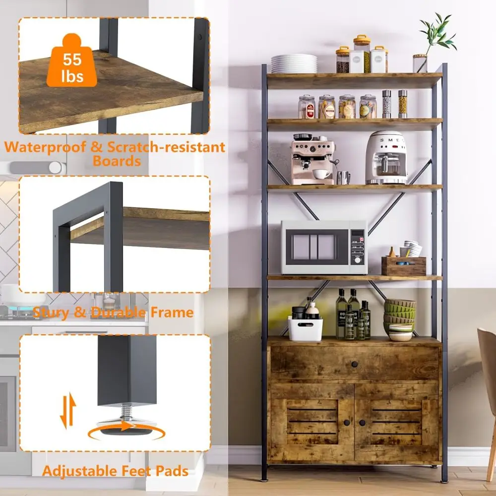 Storage Cabinet Bookshelf Bookcases Book Shelf with Drawers Factory Wholesale Industrial Wood Furniture Wooden Home Carton Iron