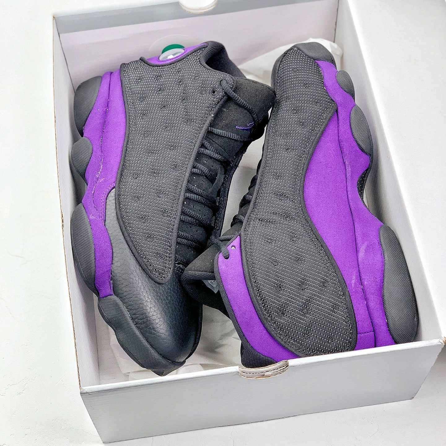 Top Quality AJ13 Sneaker Court Purple Nike Air Jordan 13 Retro Sports Basketball Shoes for Men