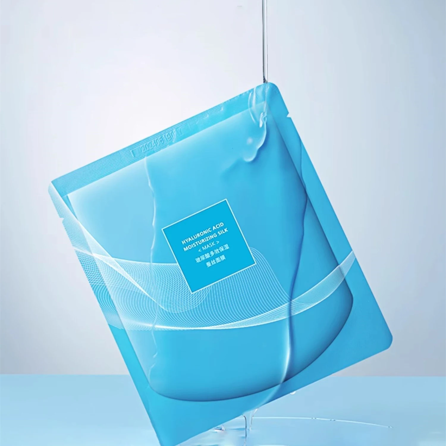 Natural Organic Hydrating Vitamin C Moisturizing Skincare 3D Hyaluronic Acid Face Sheet Mask