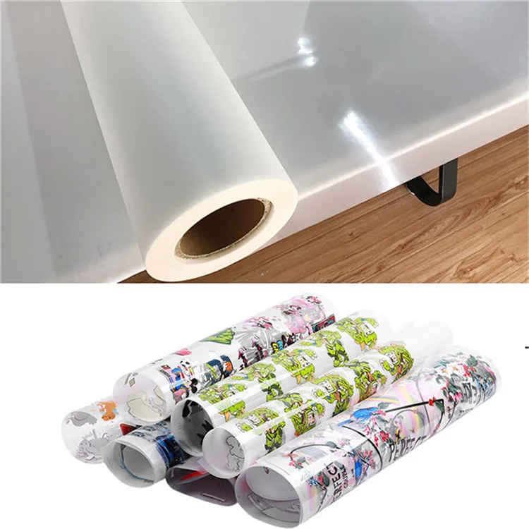 2023 l1800 dtf machine double sided dft pet film 75um premium hot and cold peel DTF film