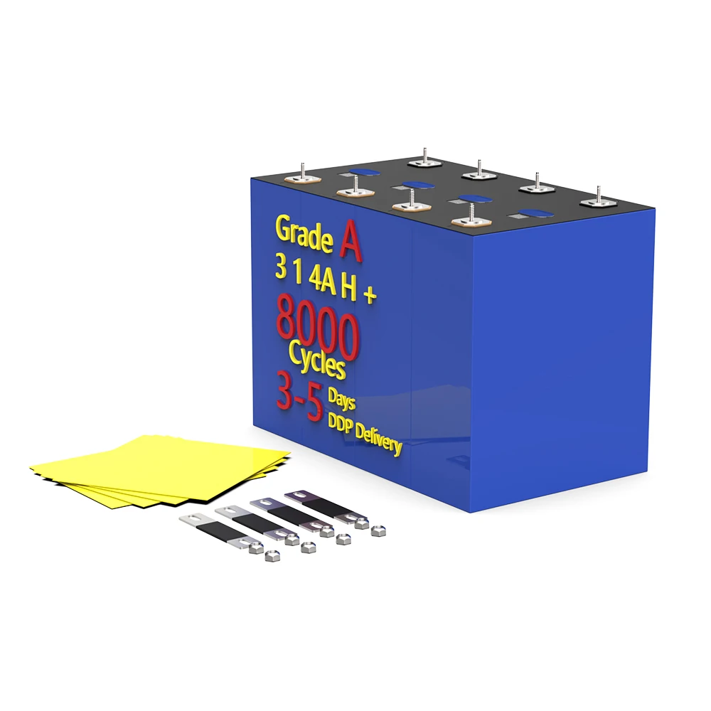 IT PL Stock LiFePO4 Battery Cell MB31 3.2V 314Ah 8000 Time Deep Cycle Lithium Ion Batteries