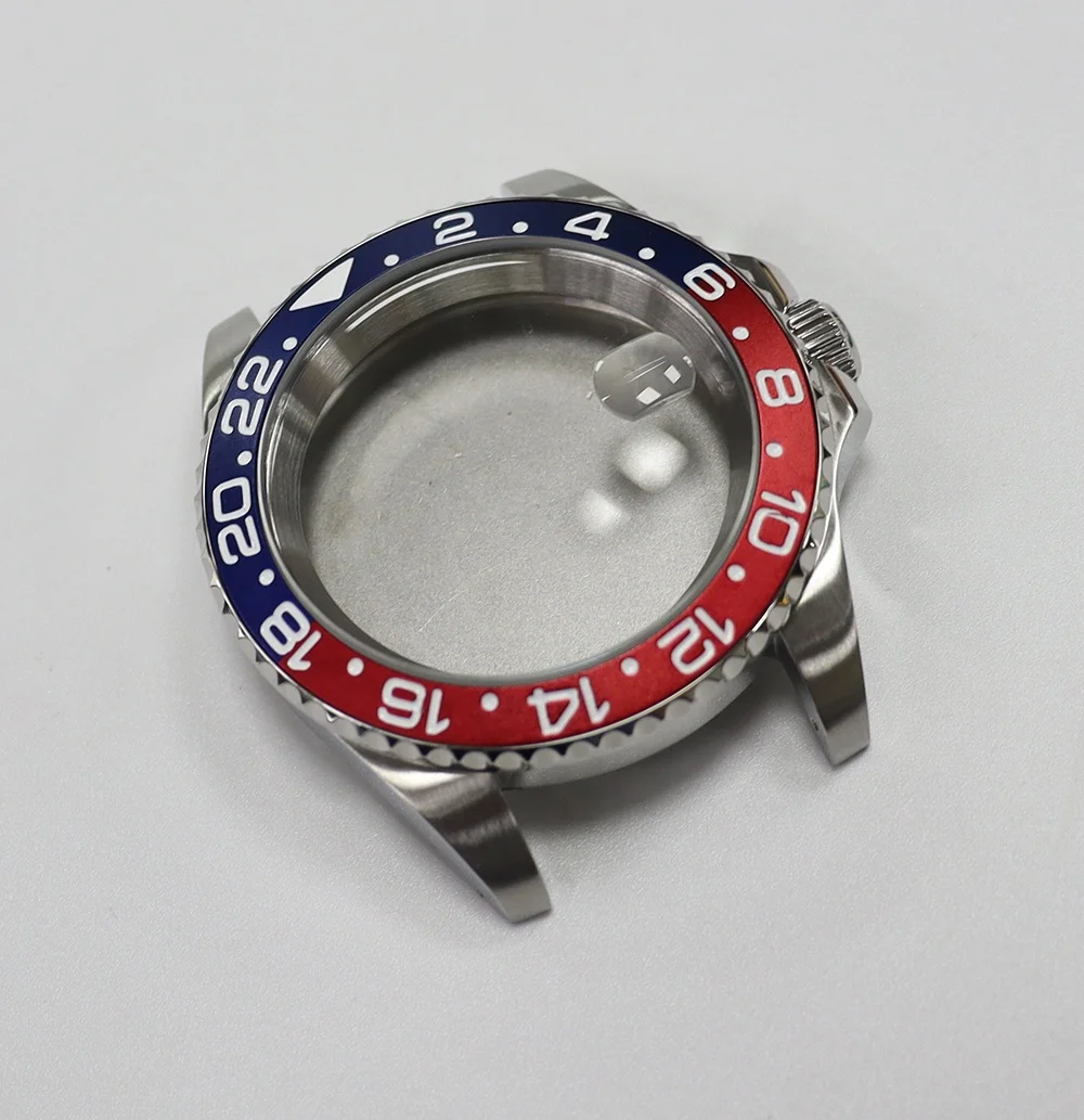 Корпус для часов из нержавеющей стали 316L с сапфировым стеклом 42 мм, подходит для автоматического движения ETA 2824 2892 2836 9015 SW200 NH35 NH36