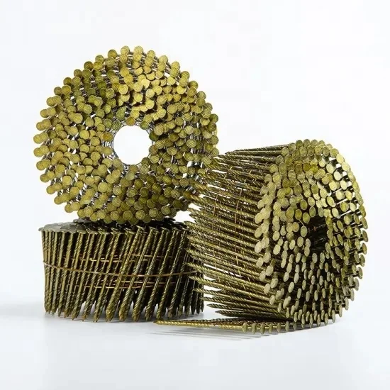 High Standard 1 1/4 Coil Roofing Nails Galvanized nail coil Galvanized Pallet Roofing Coil common nail size