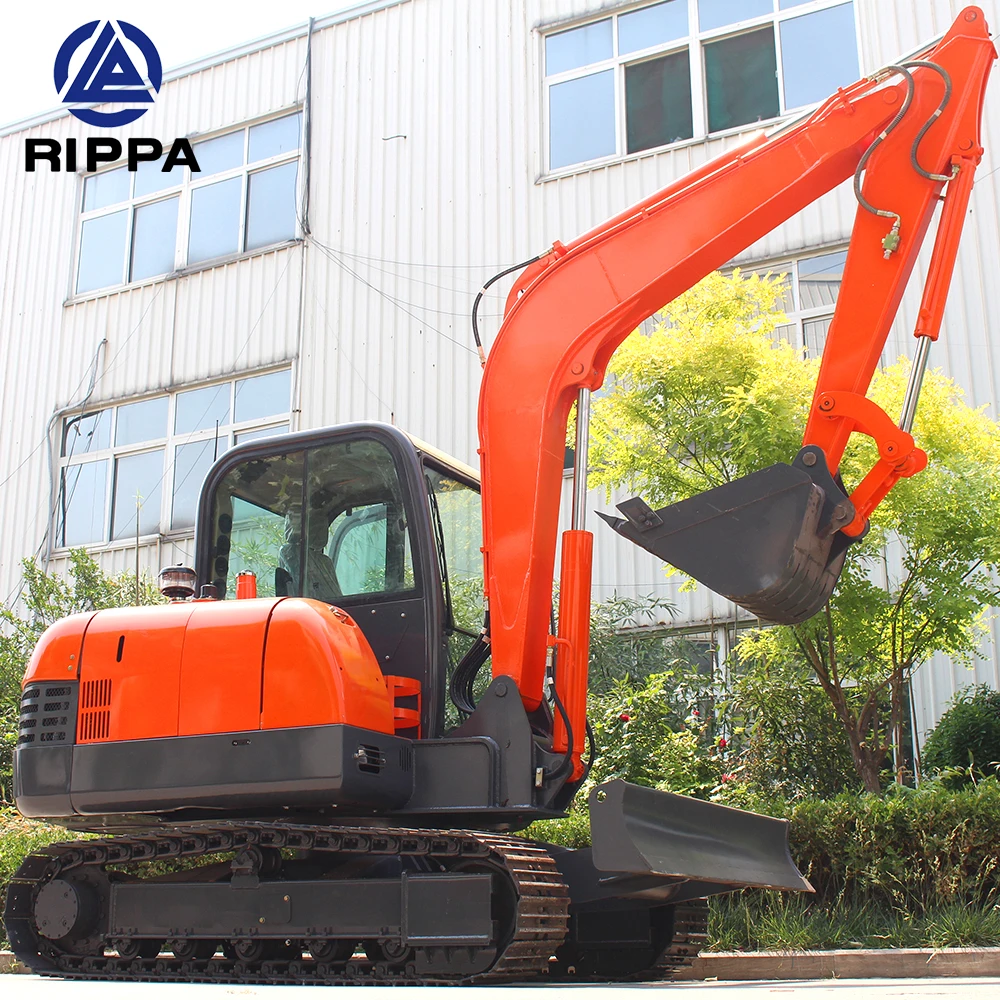 Телескопический экскаватор Rippa R360 с нулевым клиренсом