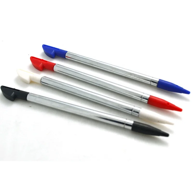 4 Colors Retractable Extendable Screen Touch Pen Stylus For Nintendo 3DS XL LL Game Accessories