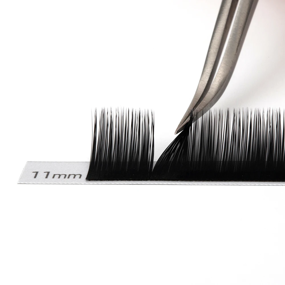 Korean PBT Private Label Custom Packaging Individual Faux Mink Lashes Cashmere Eyelashes Trays Volume Classic Eyelash Extension