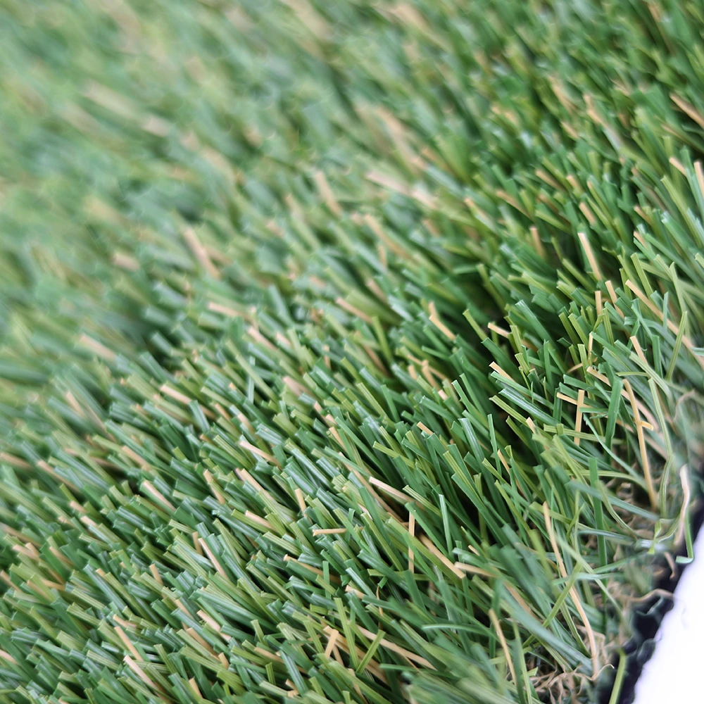 Us inventory 35-55mm Landscape Grass Teade-Fang Lawn Outdoor Plastic Artificial Grass Rug Roll Cheap Artificial Turf Synthetic