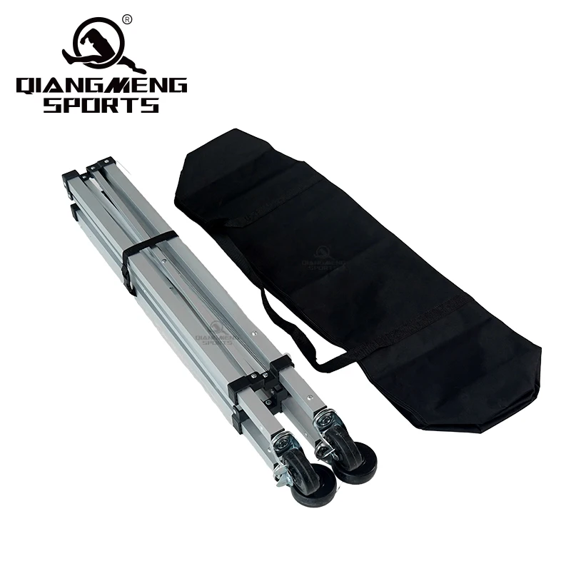 Folding tennis ball frame aluminum alloy tennis cart mobile portable trainer cart picking up basket tennis