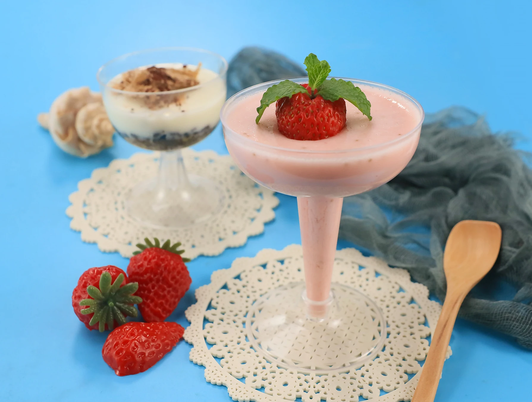 Wholesale Clear Disposable Fancy Long Stem Dessert Wine Glass,Plastic Champagne Flute Cups