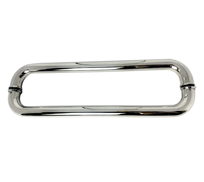 Custom Made Stainless Steel 201/304/316 Shower Door Round Pipe O Type Handle Glass Door Handle
