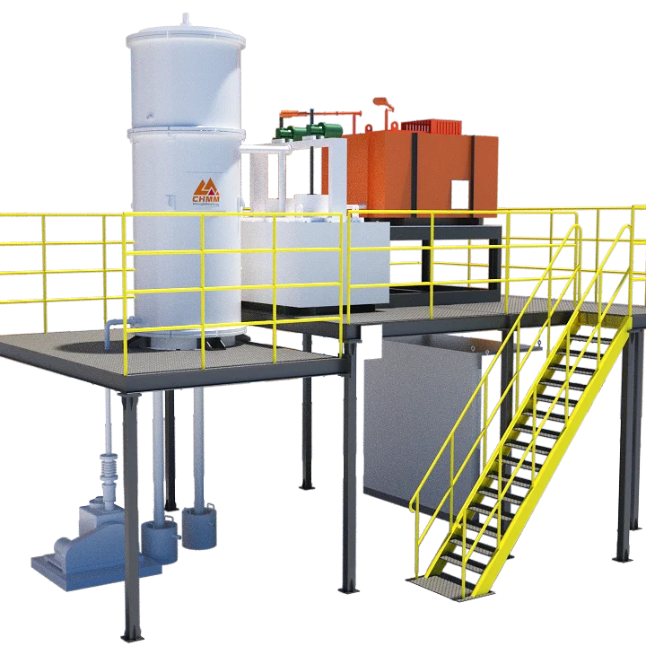 Lead Tin Antimony vacuum distillation furnace/vacuum metallurgy