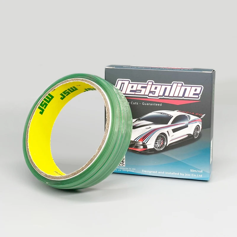 Wholesale New Car Wrap Vinyl Cutting Tool Design/Finish Line KnifeLess Tape 50 meters