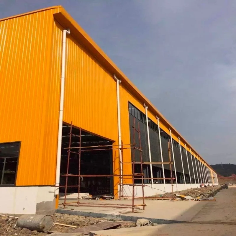 Cheap portal frame prefab building steel structure ready made warehouse building steel structure