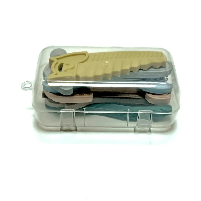 Забавные клещи мягкие Прорезыватели для зубов экологичный интересный прорезыватель силиконовые игрушки малышей