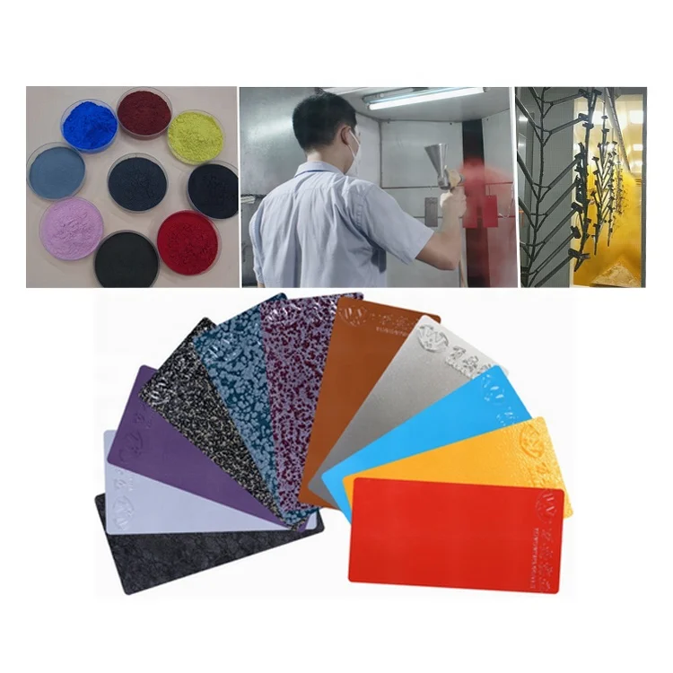 white spotted powder paint stone effect powder coating