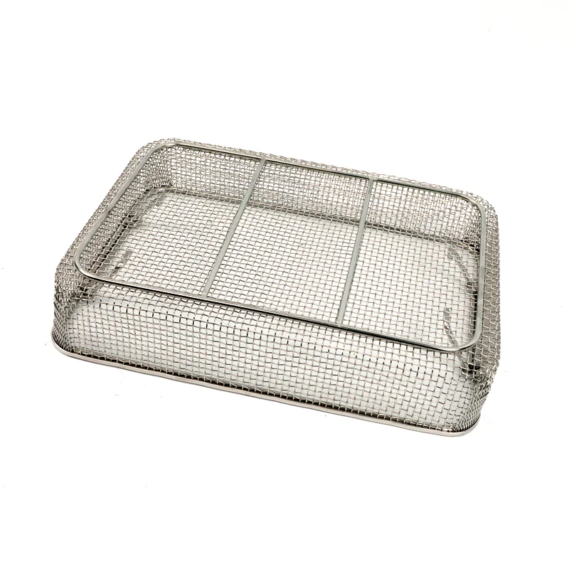 Customized Stainless Steel Disinfection Box Medical Surgical Instruments Lab Equipment Sterilization Container