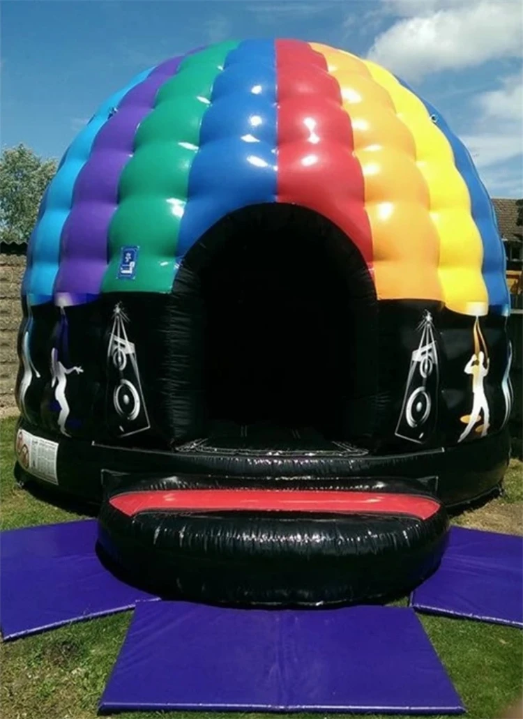 moonwalk jumper bouncy jump inflatable commercial inflatable disco dome jumper for sale