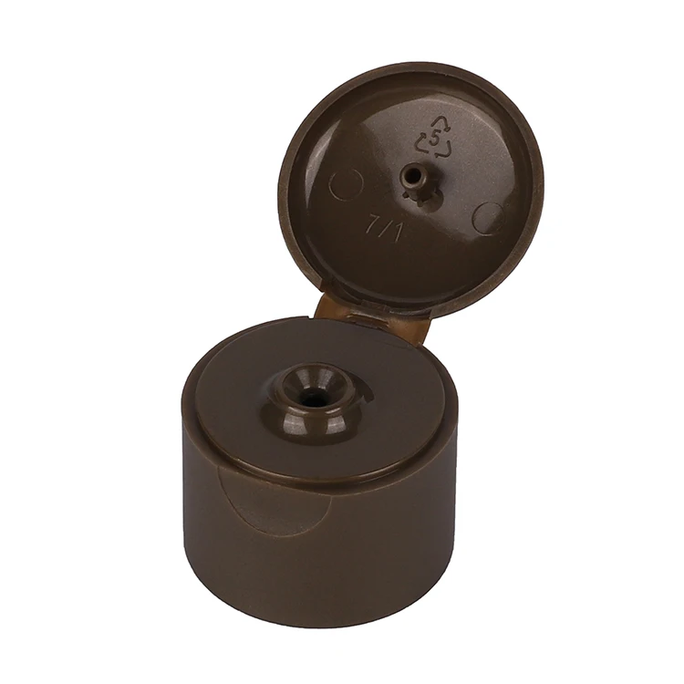 Free Sample New Design Durable 23Mm 20410 Flip Top Caps Plastic Pp Flip Top Cap Sports Bottle Cap