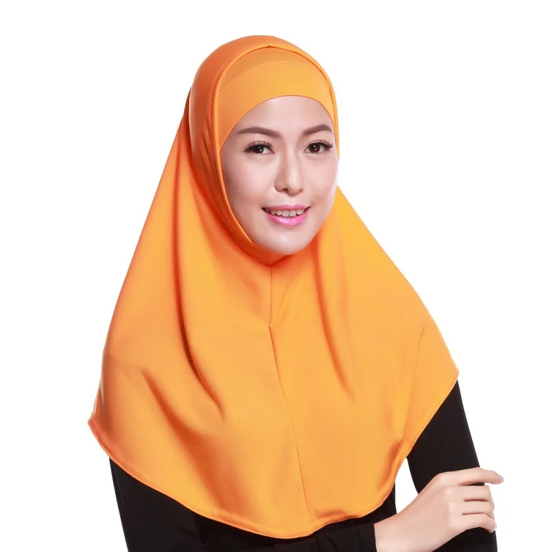 
Hot-sales Head Covering Hijab Muslim Inner Cotton Plain Hijab Scarf Women 2019 