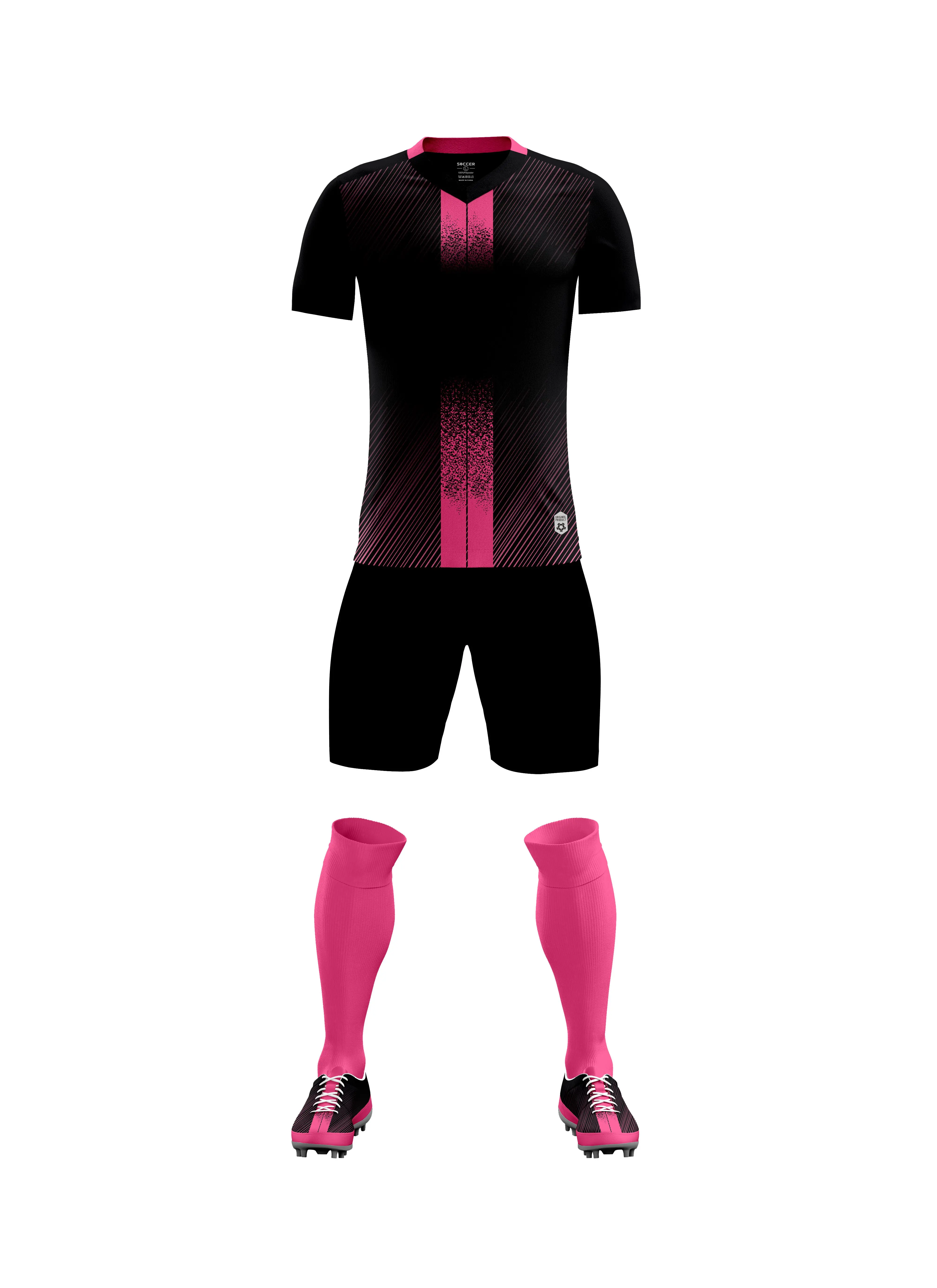 Cheap Sublimated Custom Soccer shirt Uniform Football Club set customized Soccer Jersey for men