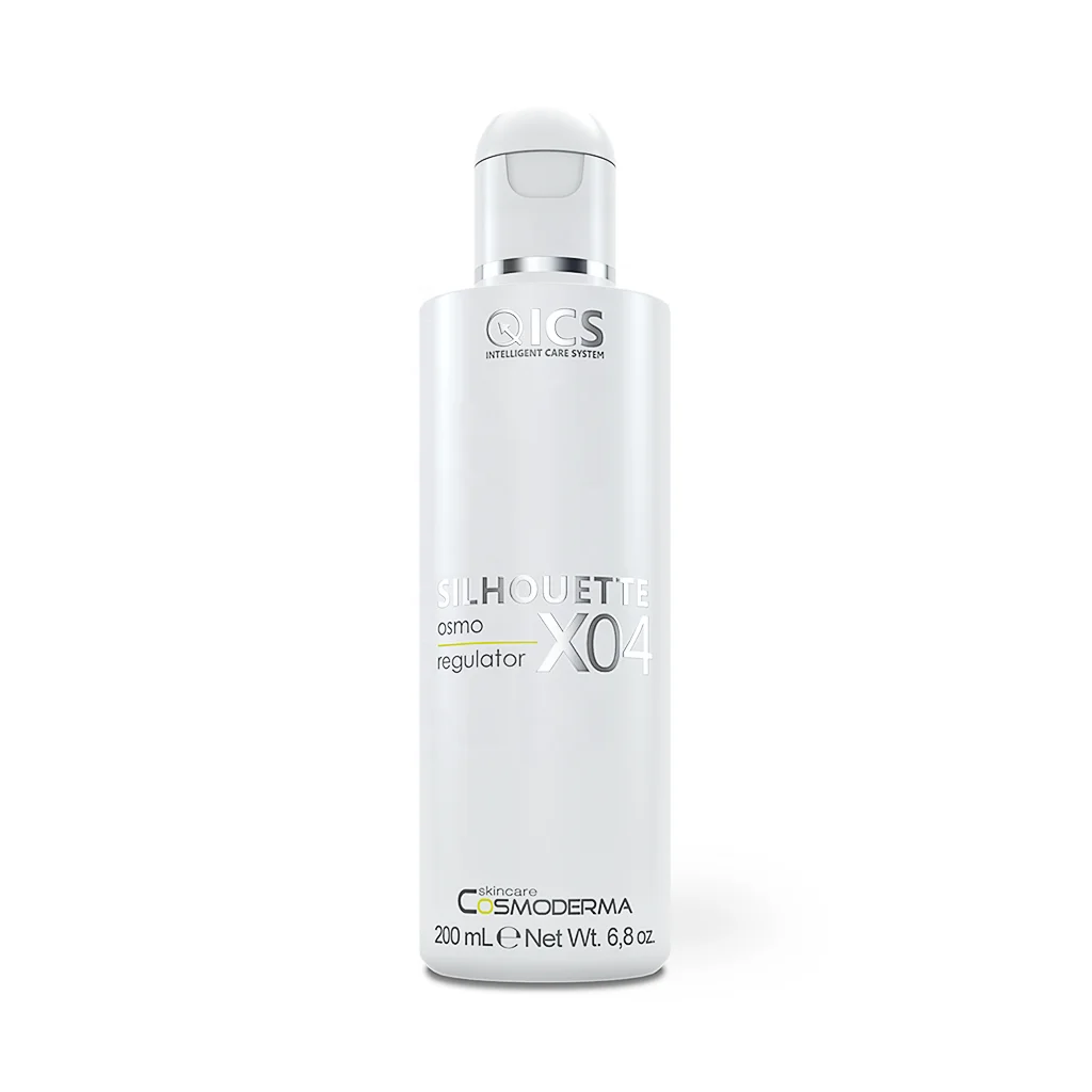 Private label ICS Silhouette X04 Osmo Regulator Cosmoderma skincare 200 ml Made in italy OEM