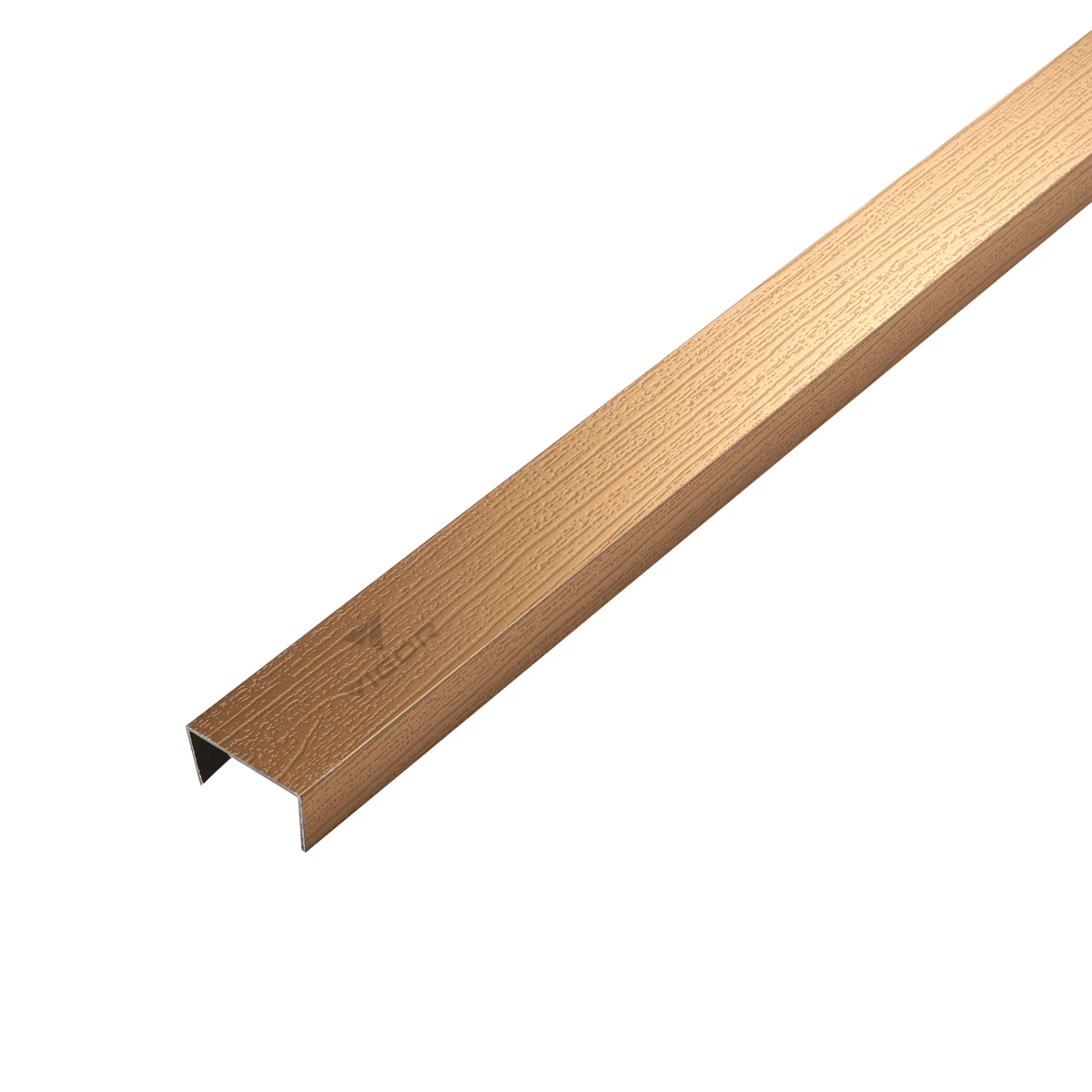 Embossed stainless steel tile trim u-shaped tile trim clip factory custom wholesale stainless steel furniture tile trim