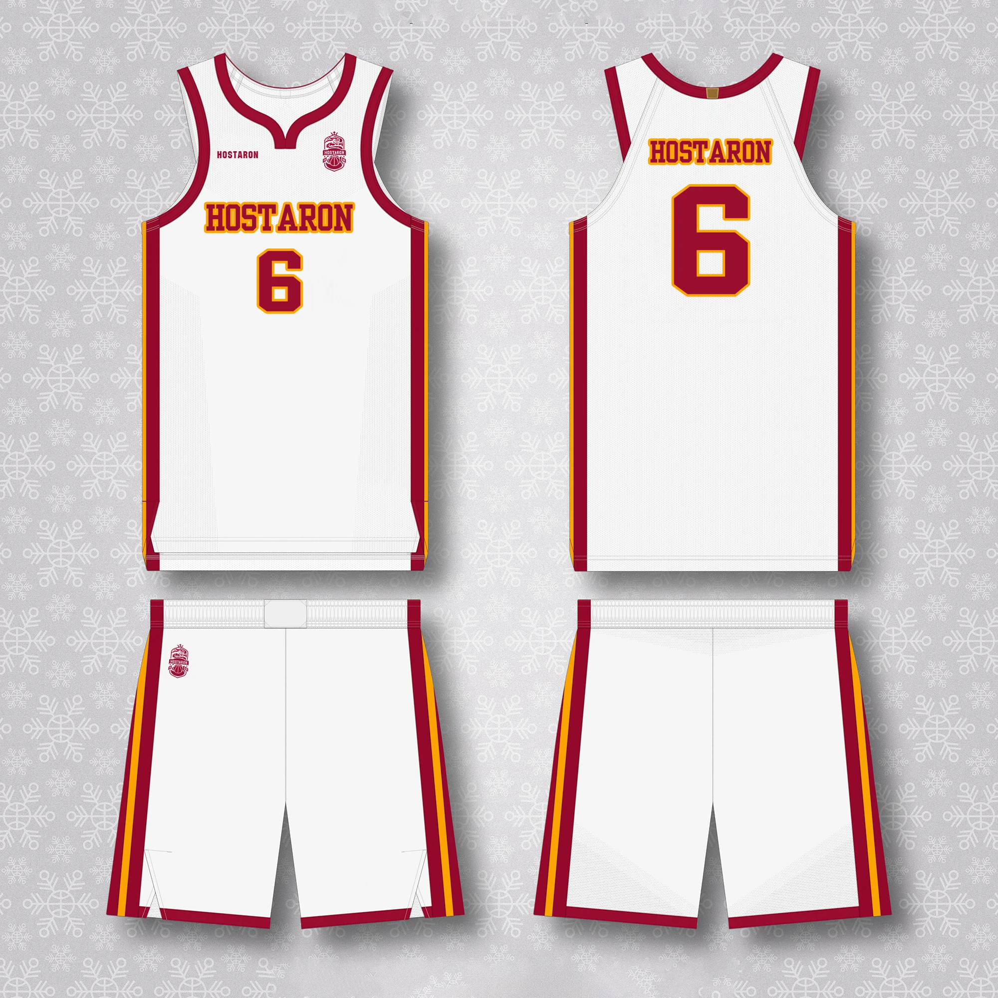 HOSTARON Wholesale Basketball Wear Mens Personalized Basketball Jersey Blank Sublimation Digital Printed Pink Basketball T Shirt