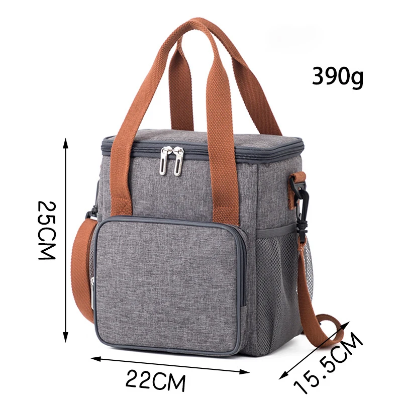 Insulated Lunch Bag Leakproof Lunch Box for Picnic Office School