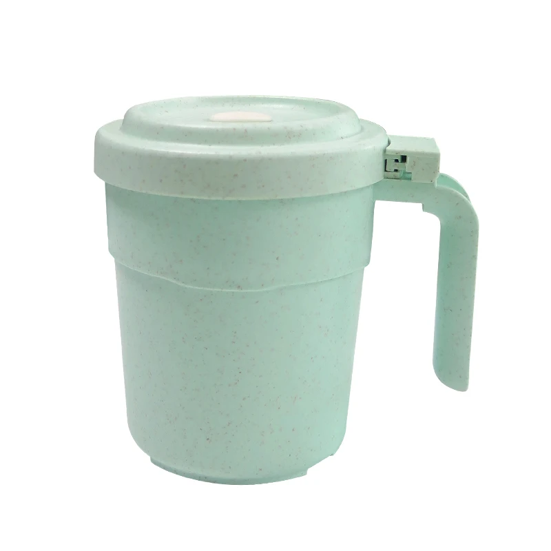 Popular Microwave Safe Bento Box Adult Or Kids 3 Compartment Food Container Divided Rectangle Three Layer Wheat Straw Lunch Box