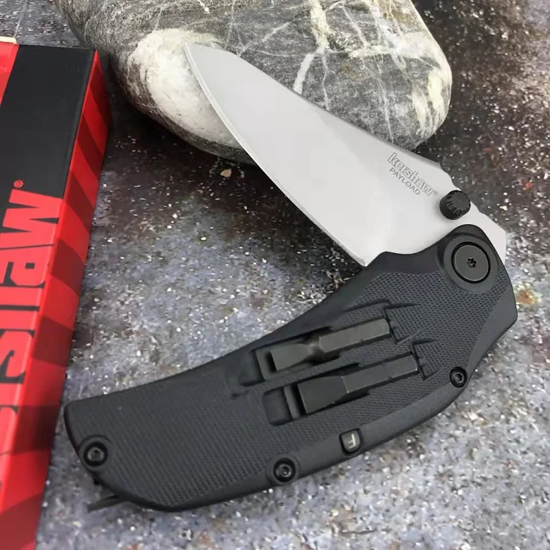 Kershaw 1925 Camping outdoor hiking bike multipurpose hand screwdriver bicycle tool folding knife